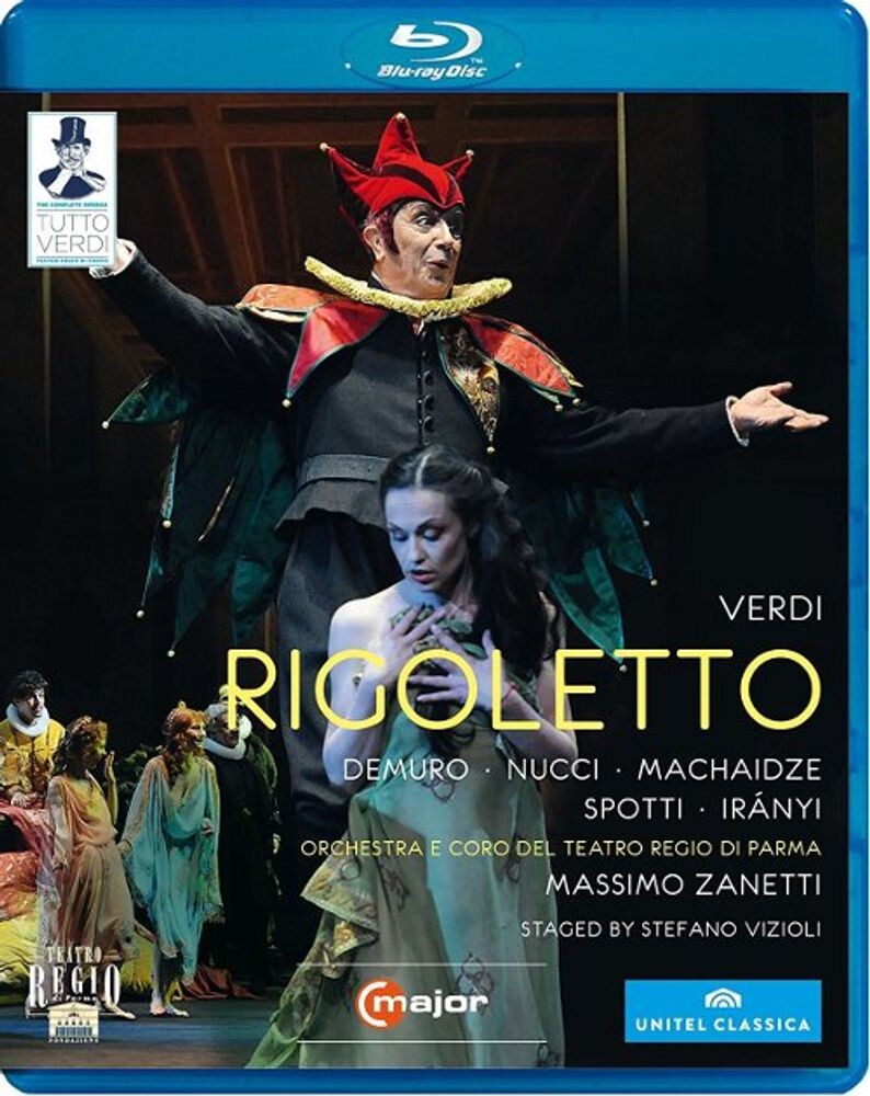 Диск Blu-ray Rigoletto (BLU-RAY)
Диск Blu-ray Rigoletto (BLU-RAY)
