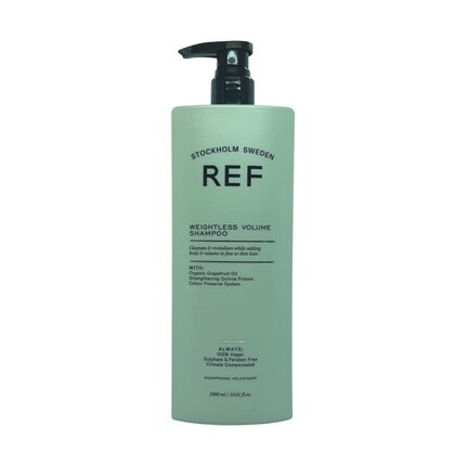 Weightless Volume Shampoo 1000 мл Шампунь без сульфатов и натуральных экстрактов для тонких и тонких волос, Ref
Weightless Volume Shampoo 1000 мл Шампунь без сульфатов и натуральных экстрактов для тонких и тонких волос, Ref