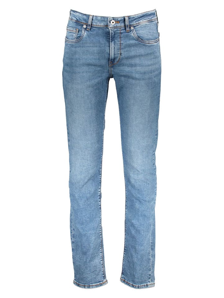 Джинсы облегающего кроя светло-голубого цвета Pepe Jeans
Джинсы облегающего кроя светло-голубого цвета Pepe Jeans