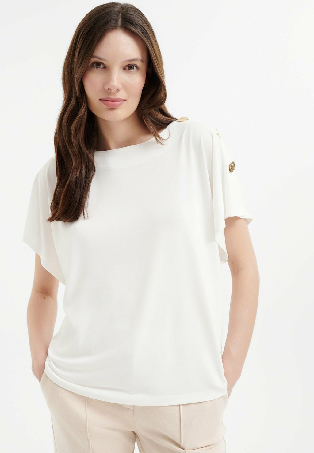 Футболка с принтом Greenpoint, кремовый
Футболка с принтом Greenpoint, кремовый