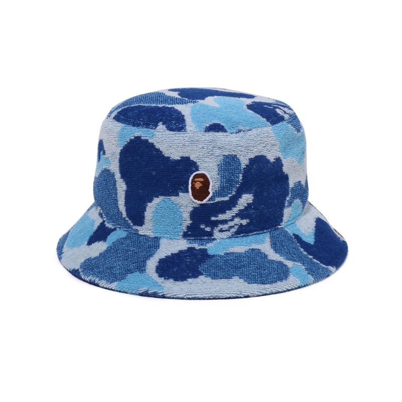 Камуфляжная кепка-ведро A BATHING APE, синий blx
Камуфляжная кепка-ведро A BATHING APE, синий blx