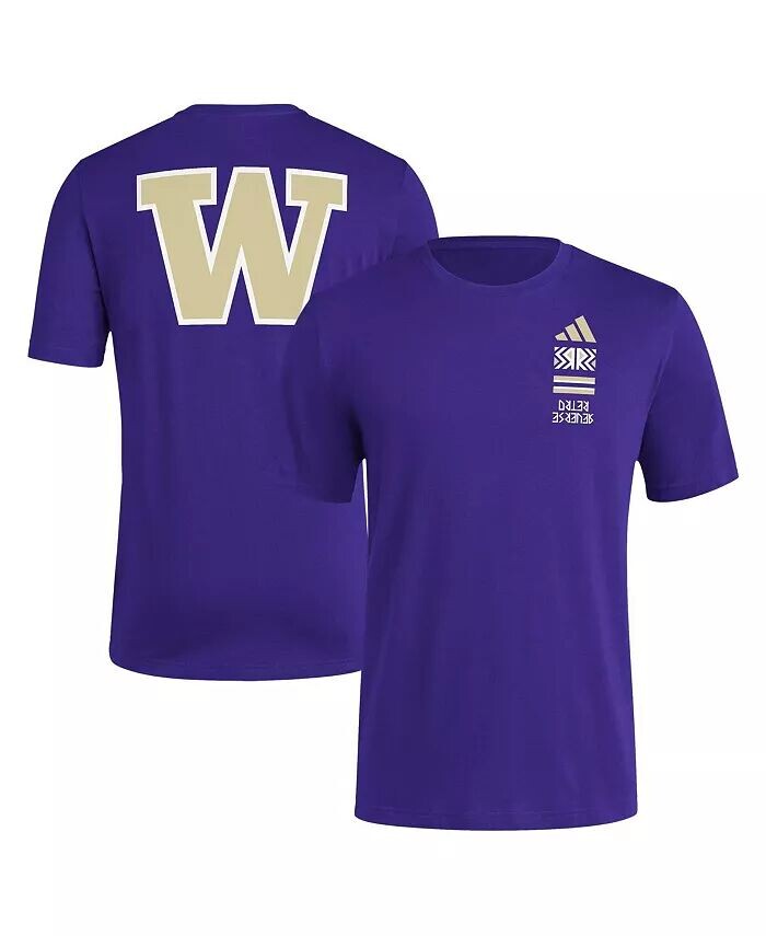 Мужская фиолетовая футболка Washington Huskies Reverse Retro Baseball 2 Hit Adidas, фиолетовый
Мужская фиолетовая футболка Washington Huskies Reverse Retro Baseball 2 Hit Adidas, фиолетовый