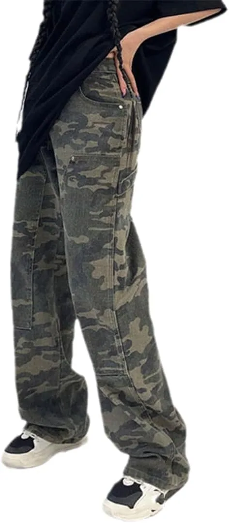 Fjnbbiot Camo Cargo Pants Women
Fjnbbiot Camo Cargo Pants Women