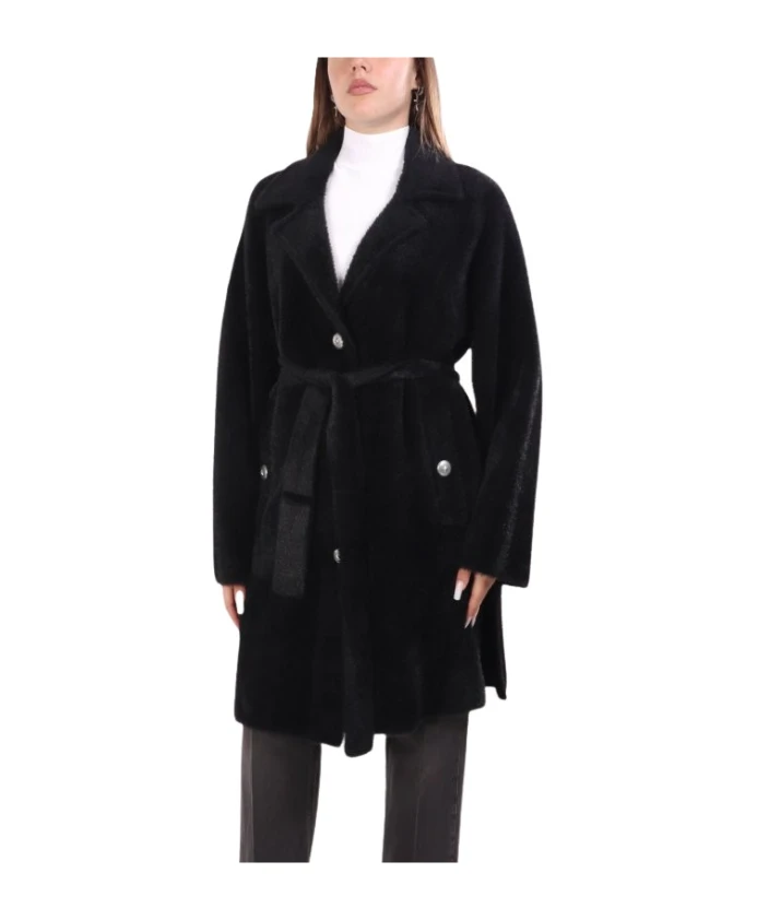 Поясное пальто Pinko, черный
Поясное пальто Pinko, черный
