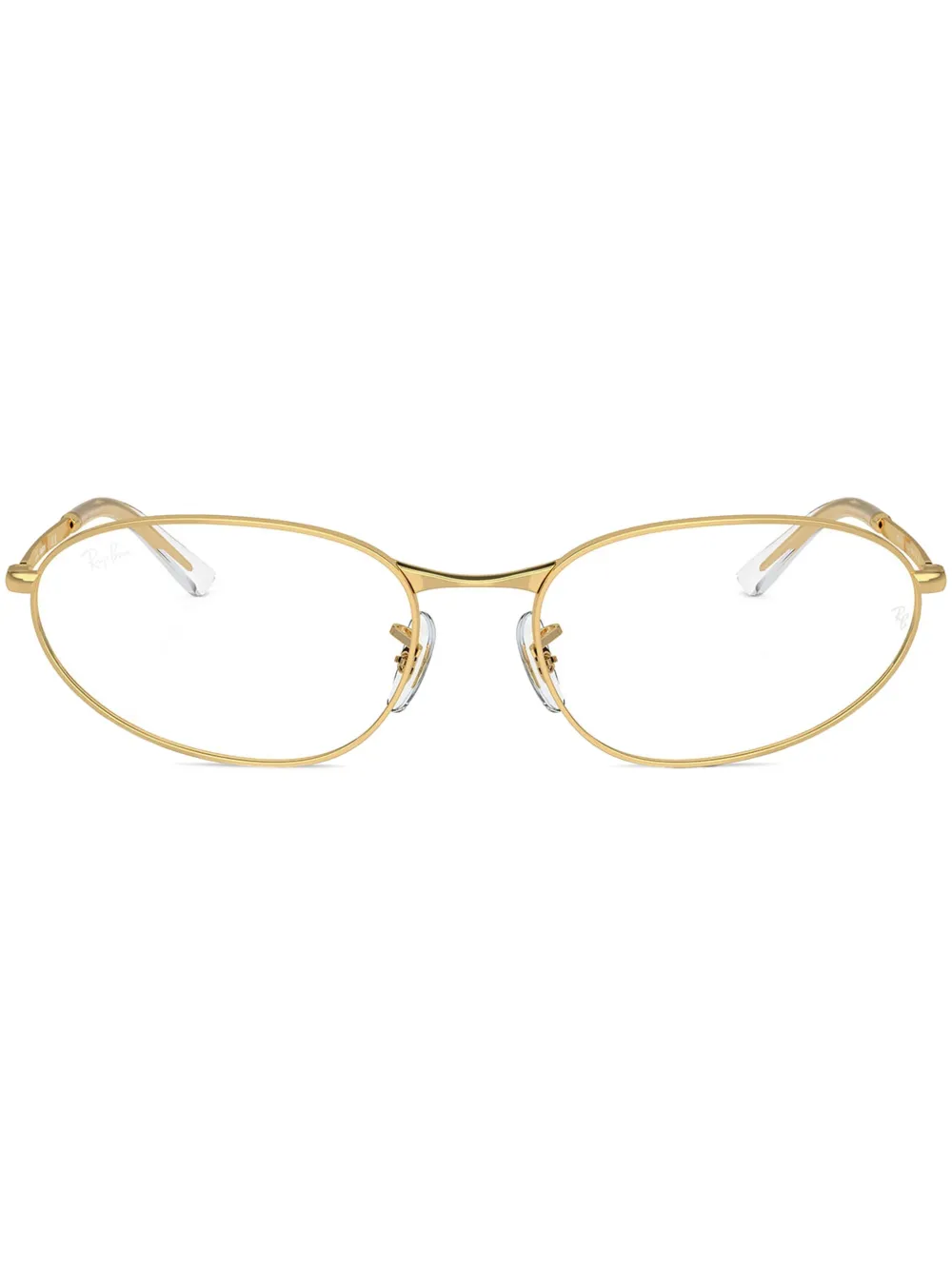 Очки в овальной оправе Ray-Ban, золотистый
Очки в овальной оправе Ray-Ban, золотистый