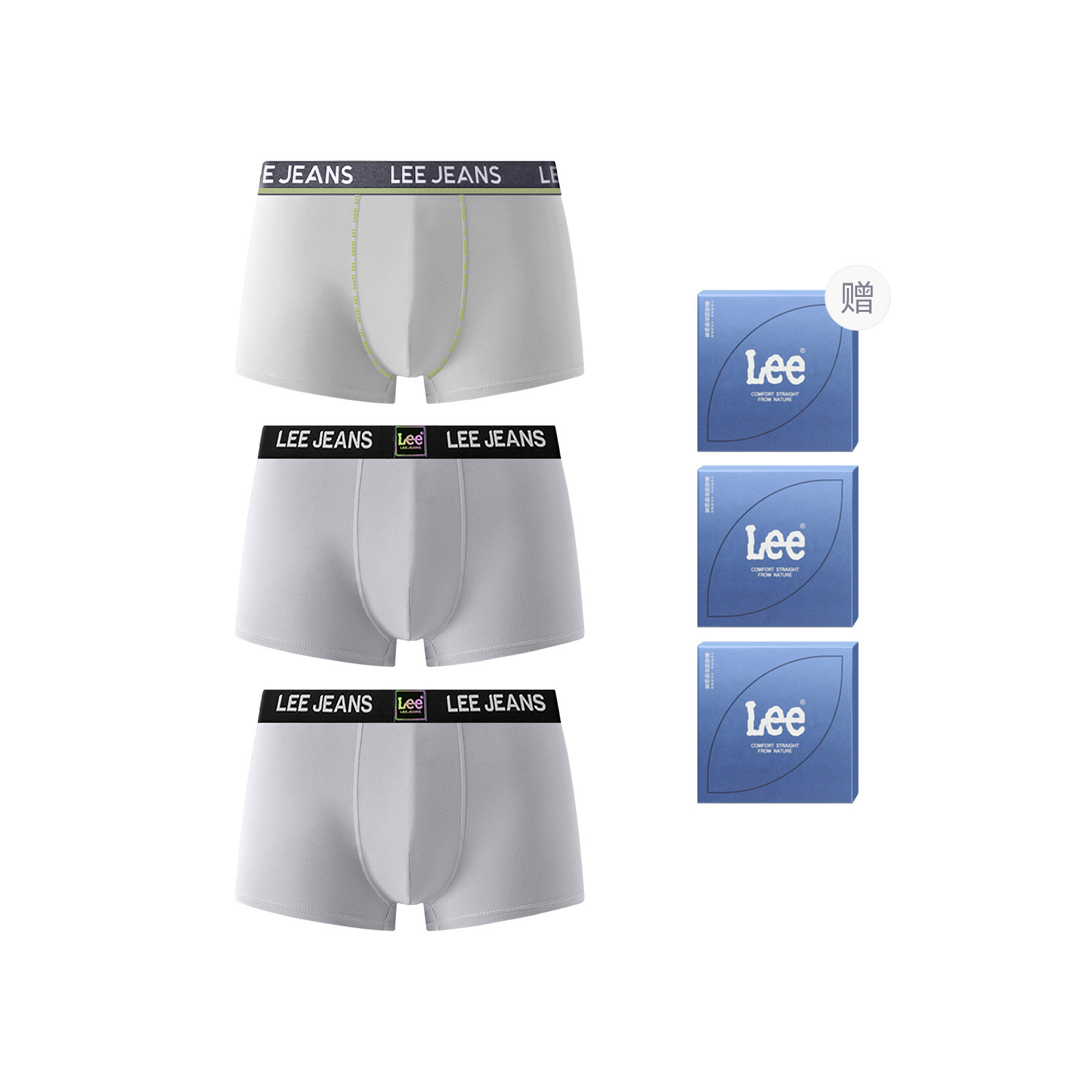 Sunset 3.0 трусы мужские боксы 3 шт Lee, светло-серый
Sunset 3.0 трусы мужские боксы 3 шт Lee, светло-серый