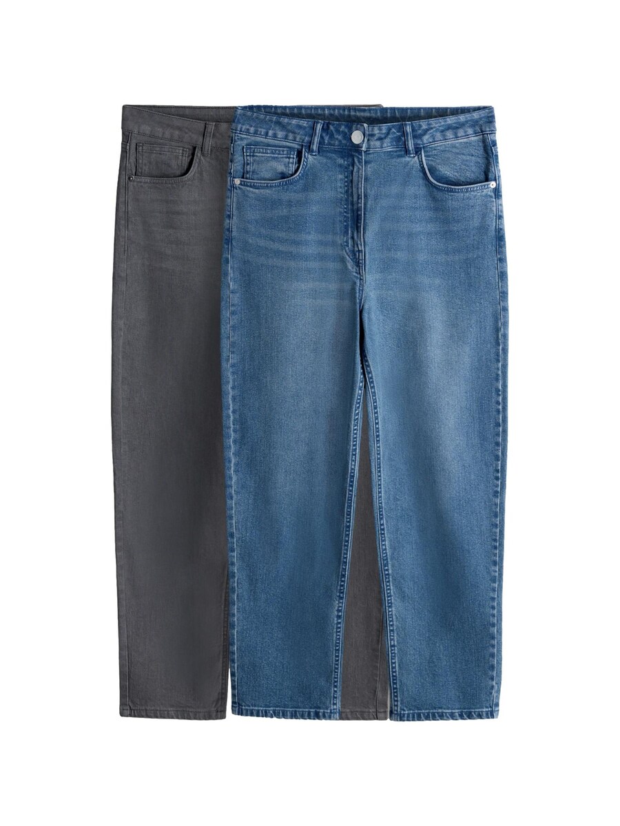 Джинсы свободного кроя The Set, Blue Denim/Grey Denim
Джинсы свободного кроя The Set, Blue Denim/Grey Denim