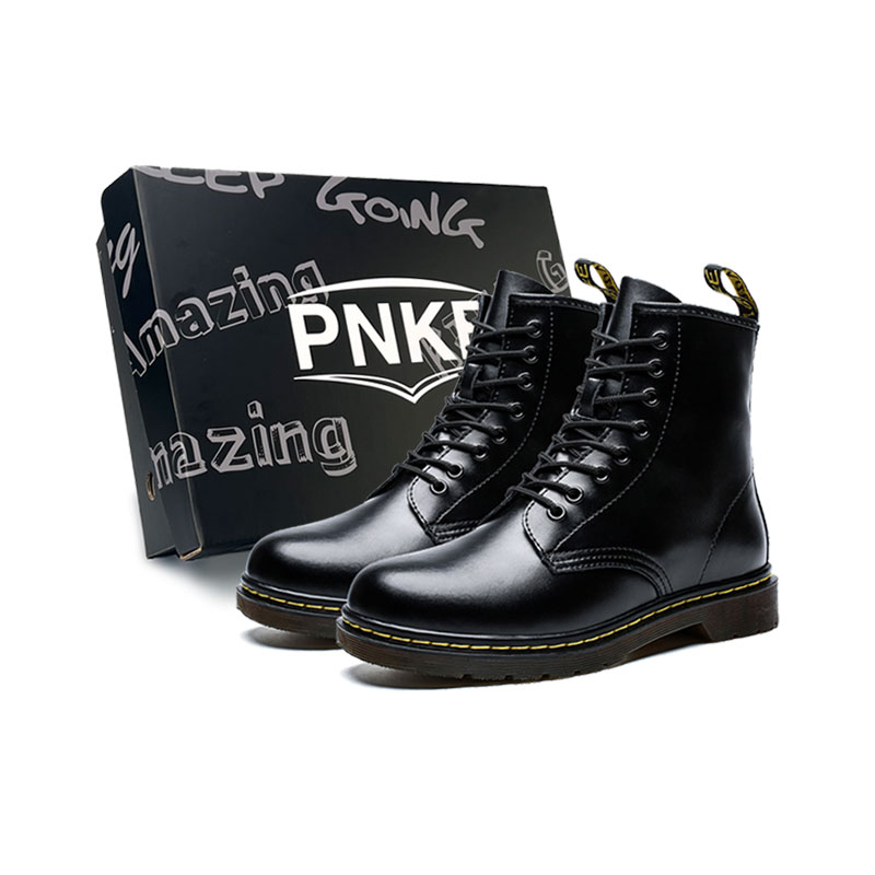 PNKE Чёрные унисекс ботинки Short Martin в восьмидырочном стиле, цвет Black (Eight-Hole style)
PNKE Чёрные унисекс ботинки Short Martin в восьмидырочном стиле, цвет Black (Eight-Hole style)