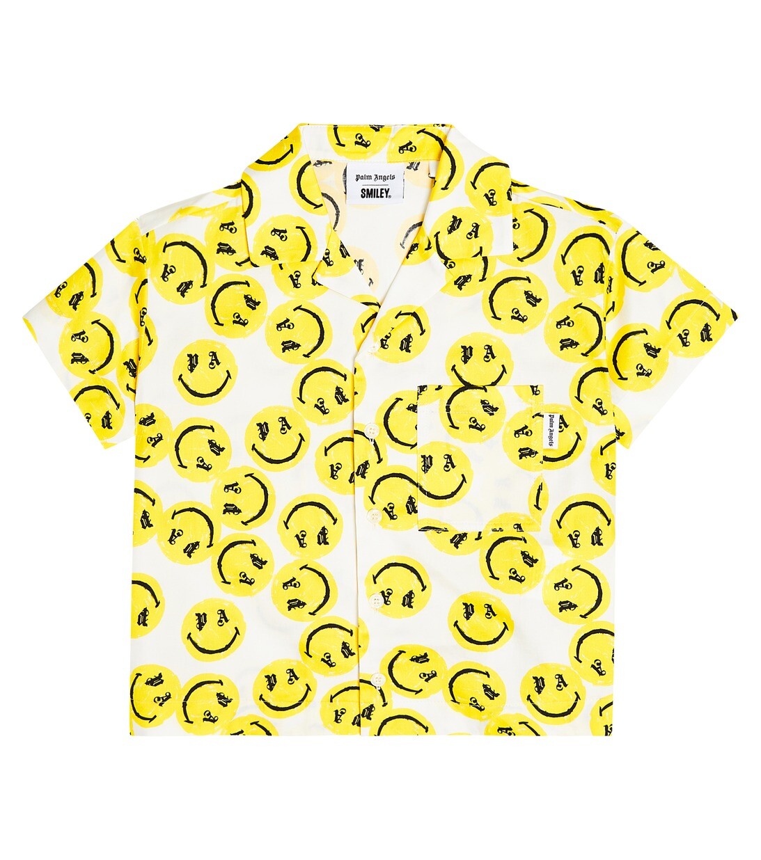 Рубашка из хлопка с принтом Palm Angels, разноцветный
Рубашка из хлопка с принтом Palm Angels, разноцветный