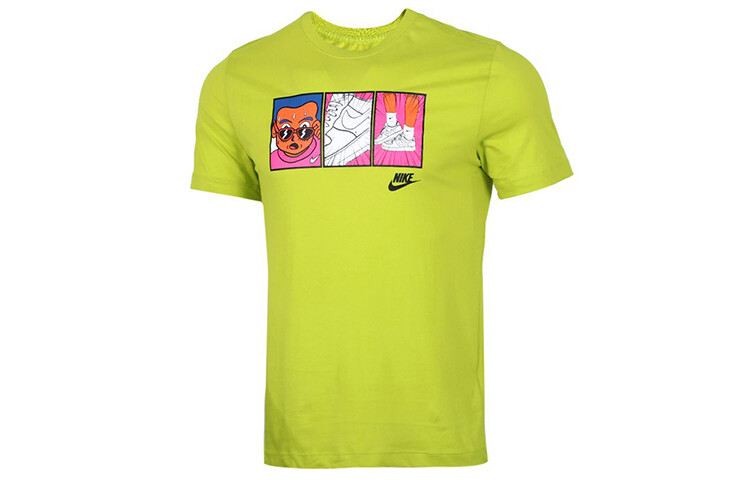 Мужская футболка Nike, цвет Cactus green/black
Мужская футболка Nike, цвет Cactus green/black