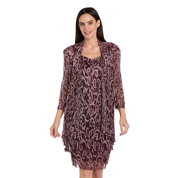 Комплект из куртки и платья Petite с принтом swirl R&M Richards
Комплект из куртки и платья Petite с принтом swirl R&M Richards