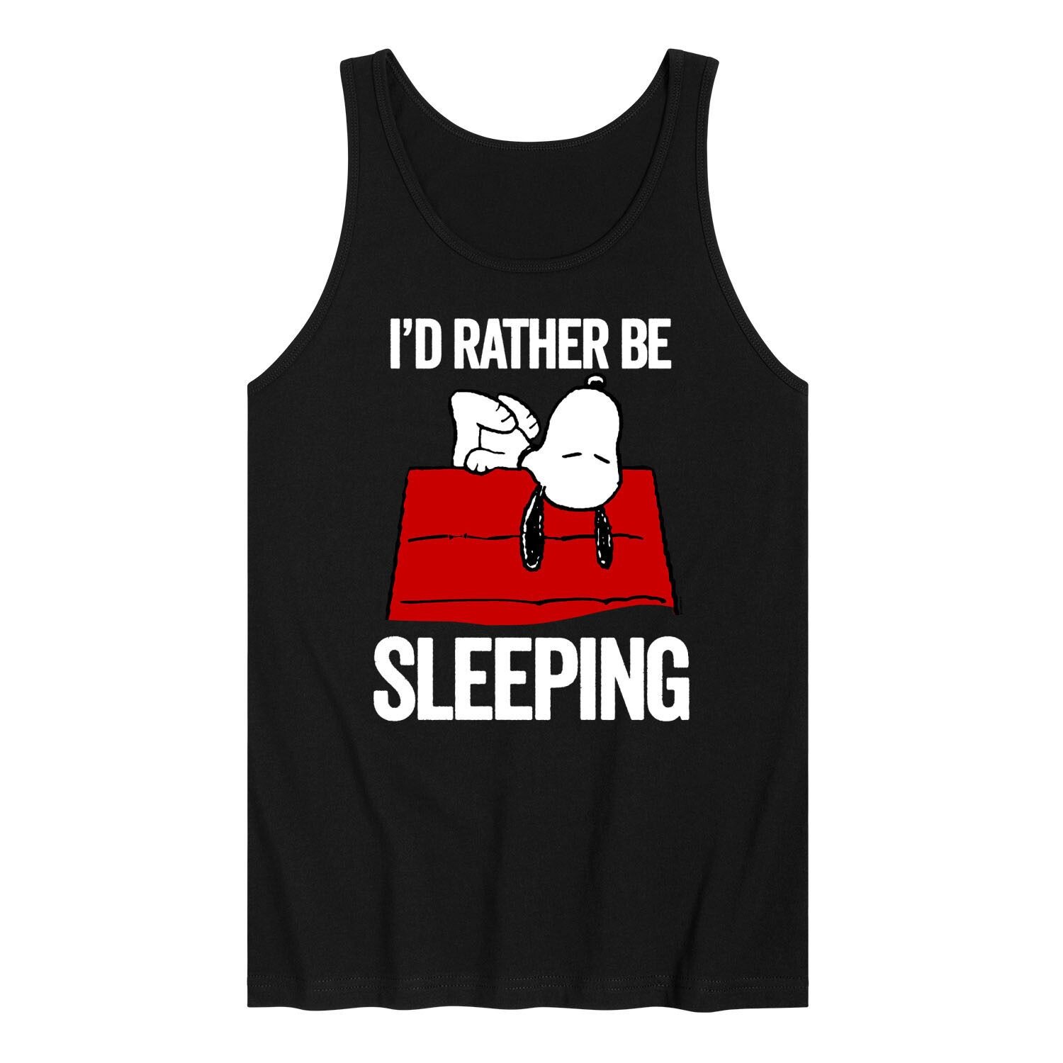 Мужская майка с рисунком Peanuts Snoopy I'd Better Be Sleep Licensed Character
Мужская майка с рисунком Peanuts Snoopy I'd Better Be Sleep Licensed Character