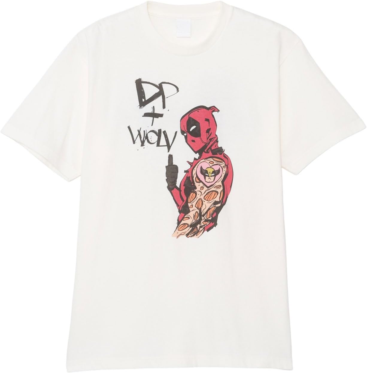 Футболка Small Planet Marvel Deadpool & Wolverine Throw Kiss M цвета слоновой кости
Футболка Small Planet Marvel Deadpool & Wolverine Throw Kiss M цвета слоновой кости