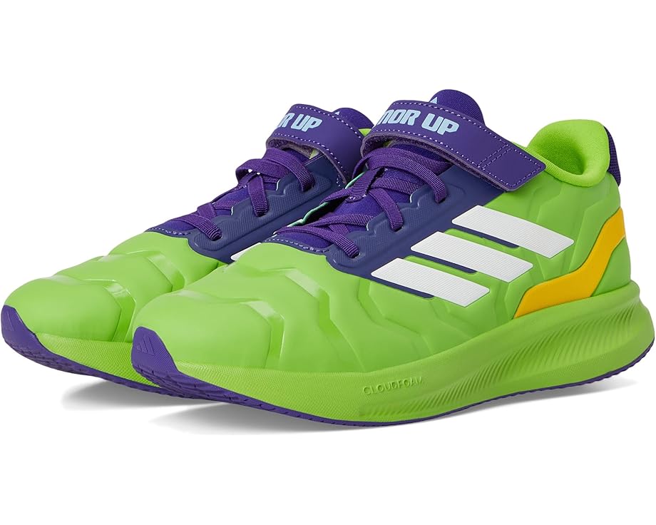 Кроссовки adidas Kids Marvel Iron Hulk Run Falcon 5 Shoes, цвет Semi Solar Green/White/Collegiate Purple
Кроссовки adidas Kids Marvel Iron Hulk Run Falcon 5 Shoes, цвет Semi Solar Green/White/Collegiate Purple