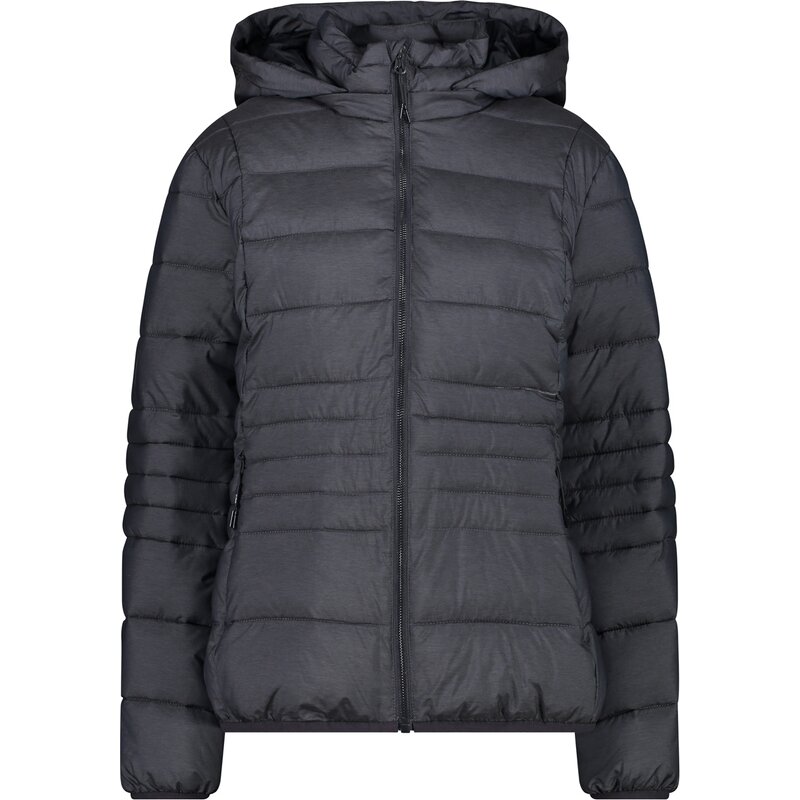 Куртка женская с капюшоном и кнопками Cmp, цвет graffite mel.
Куртка женская с капюшоном и кнопками Cmp, цвет graffite mel.