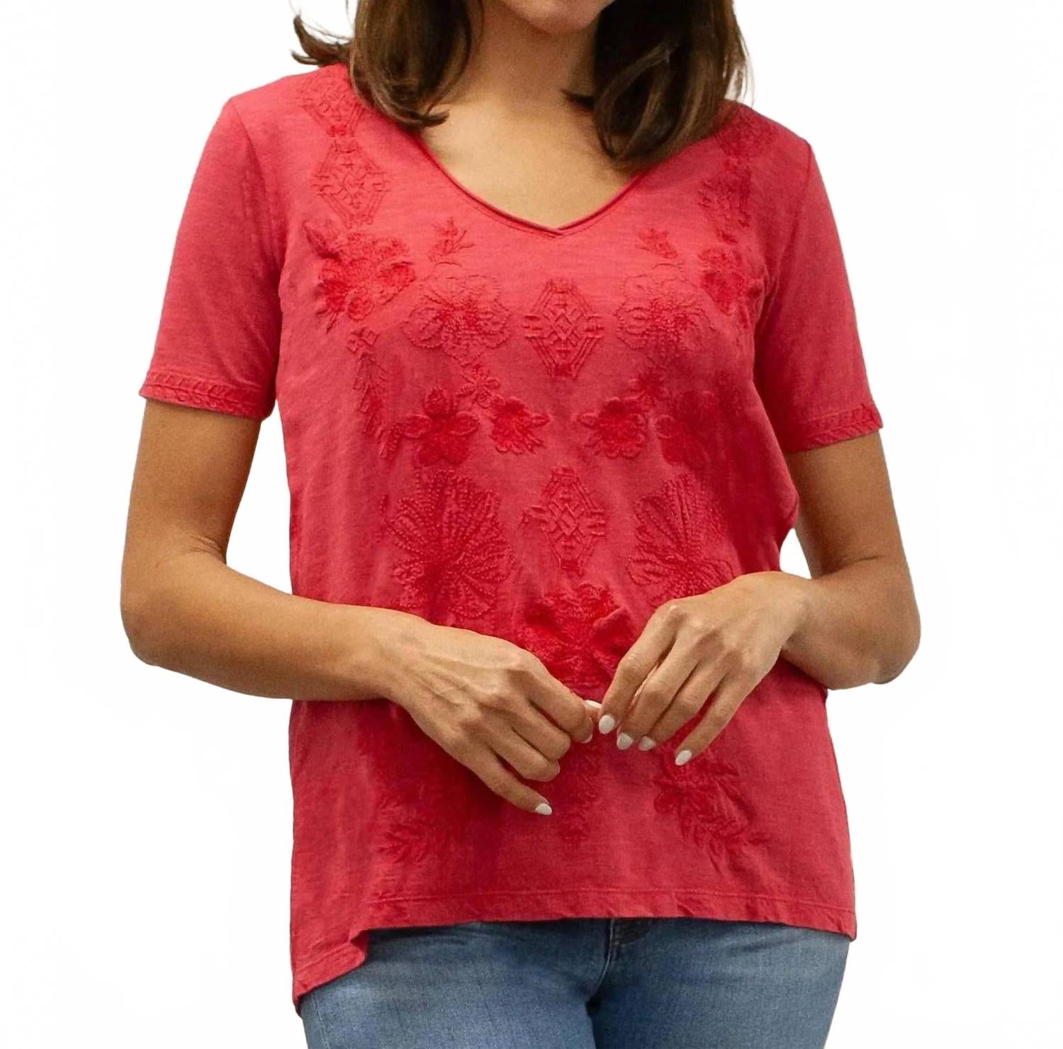 Футболка Marya в цвете дайкири Caite & Kyla, Daiquiri
Футболка Marya в цвете дайкири Caite & Kyla, Daiquiri