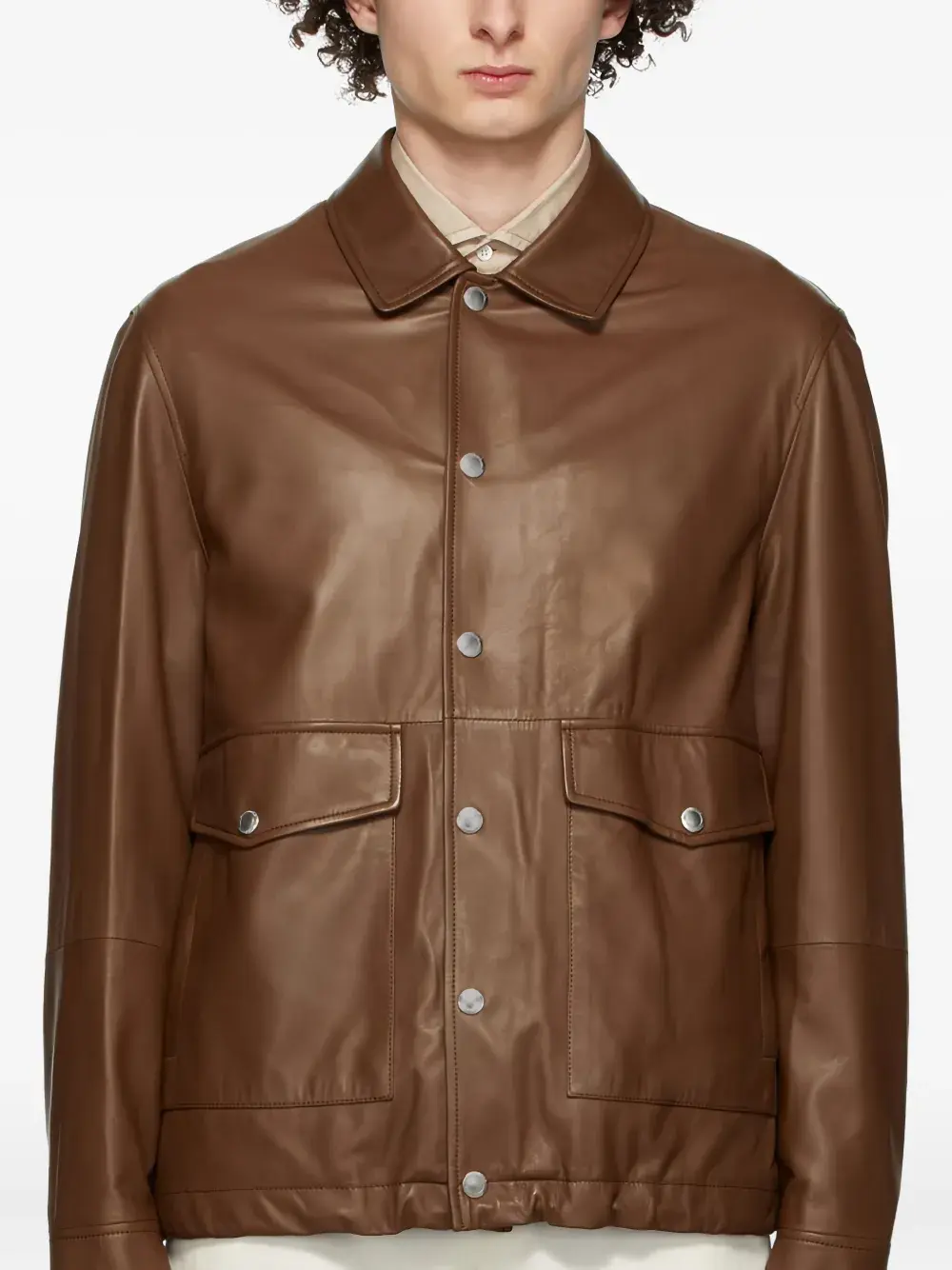 Куртка на пуговицах Brunello Cucinelli, коричневый
Куртка на пуговицах Brunello Cucinelli, коричневый
