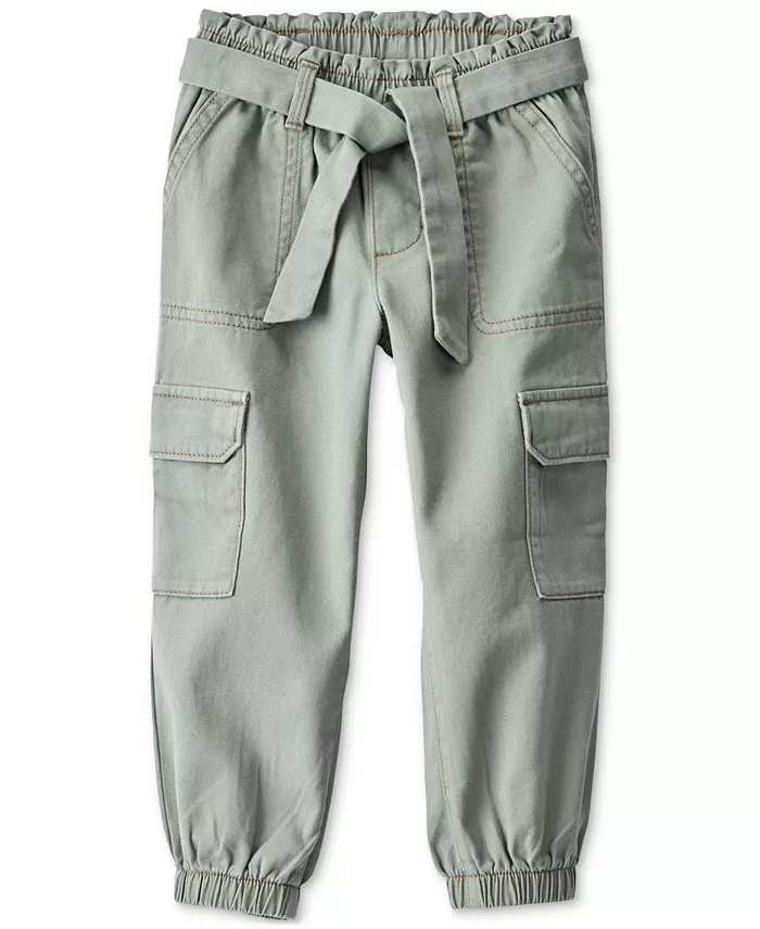 Хлопковые брюки-карго для девочек-малышей Carter's, зеленый
Хлопковые брюки-карго для девочек-малышей Carter's, зеленый