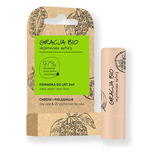 Органическая защитная помада 2в1 Noni Fruit, 5 г Gracja
Органическая защитная помада 2в1 Noni Fruit, 5 г Gracja