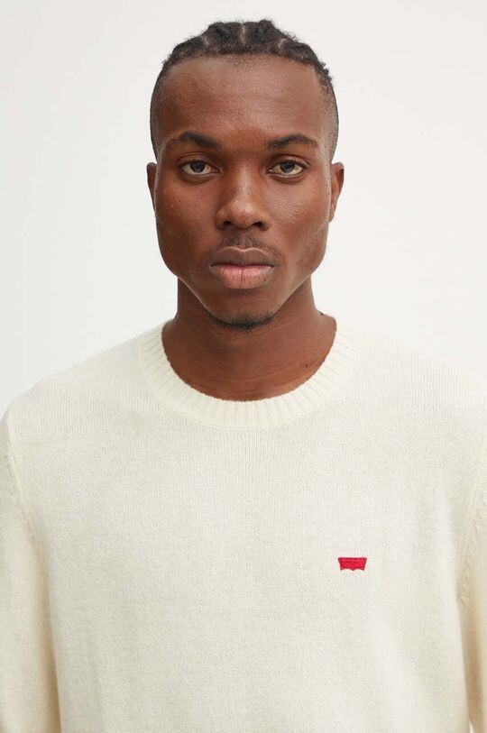 Шерстяной свитер Levi's, бежевый
Шерстяной свитер Levi's, бежевый