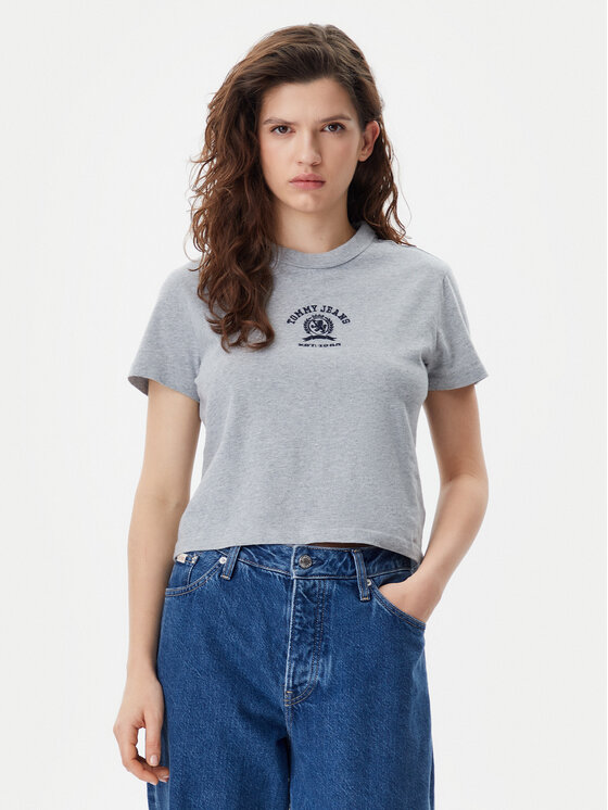 Футболка regular fit Varsity DW0DW20317 Tommy Jeans, серый
Футболка regular fit Varsity DW0DW20317 Tommy Jeans, серый