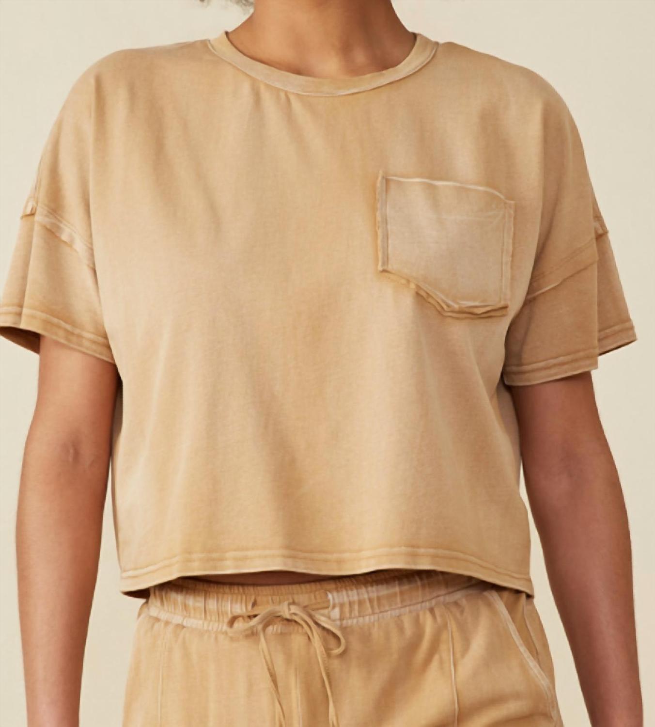 Фаллон Хлопковая Футболка В Цвете Хаки Hayden LA
Фаллон Хлопковая Футболка В Цвете Хаки Hayden LA