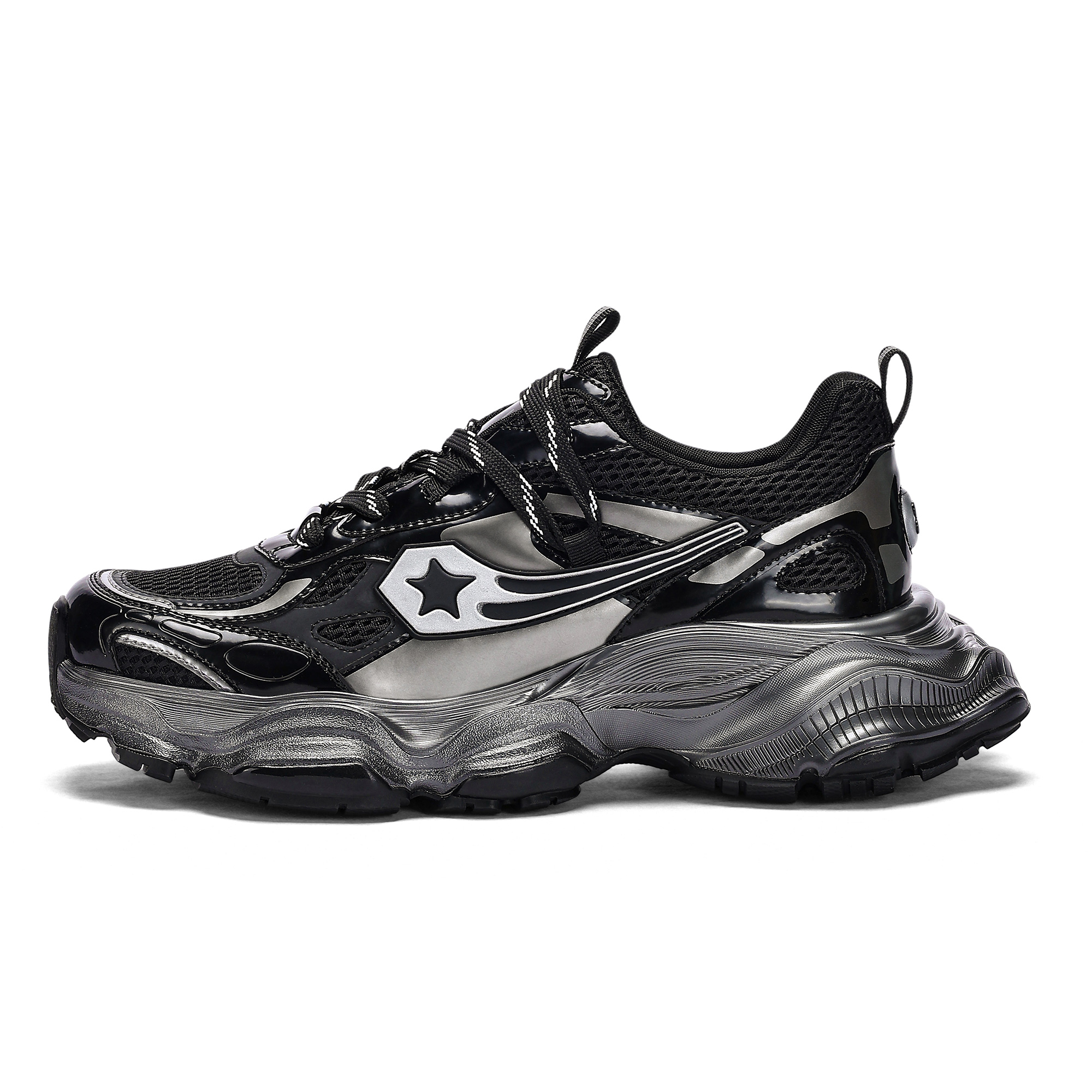 JEEP SPIRIT Низкие массивные кроссовки Radiant Shadow 2.0, мужские, графитово-черные
JEEP SPIRIT Низкие массивные кроссовки Radiant Shadow 2.0, мужские, графитово-черные