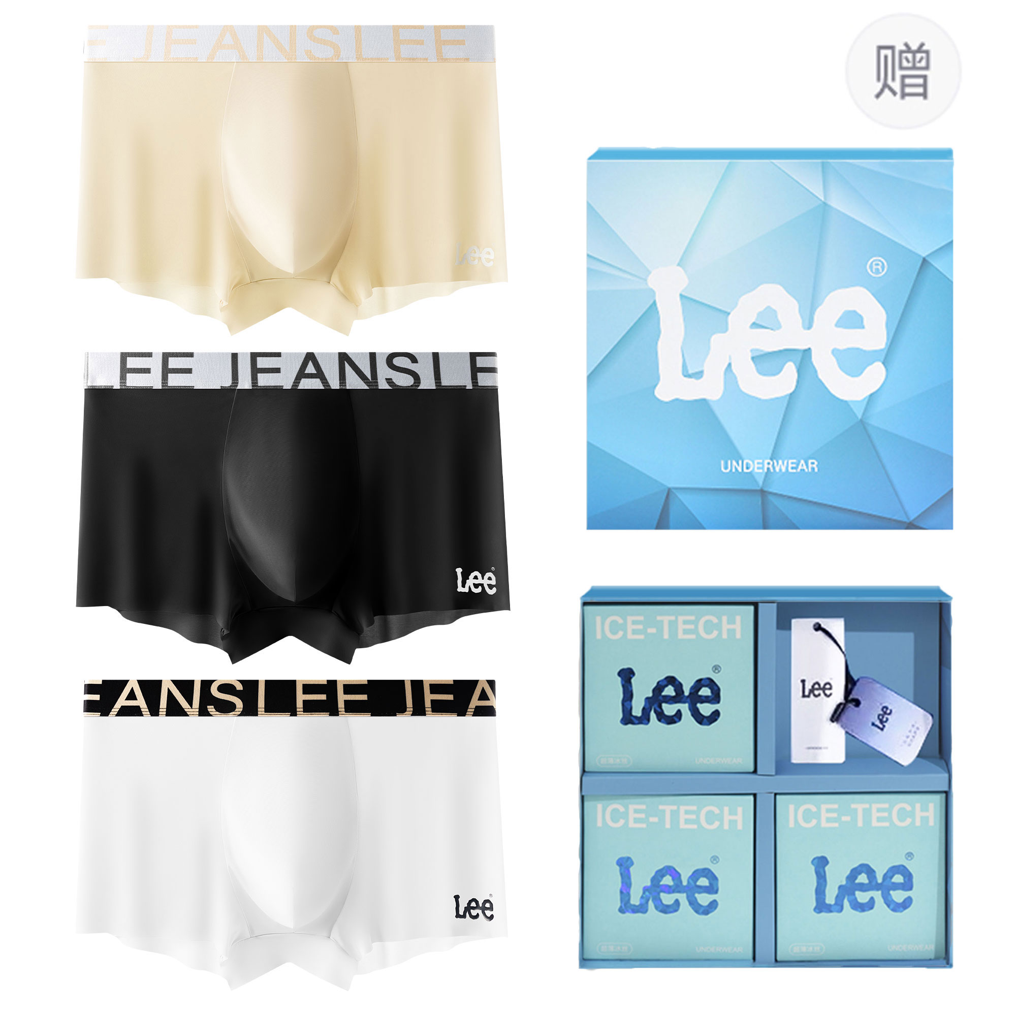 Lee Подарочный набор мужского белья
Lee Подарочный набор мужского белья