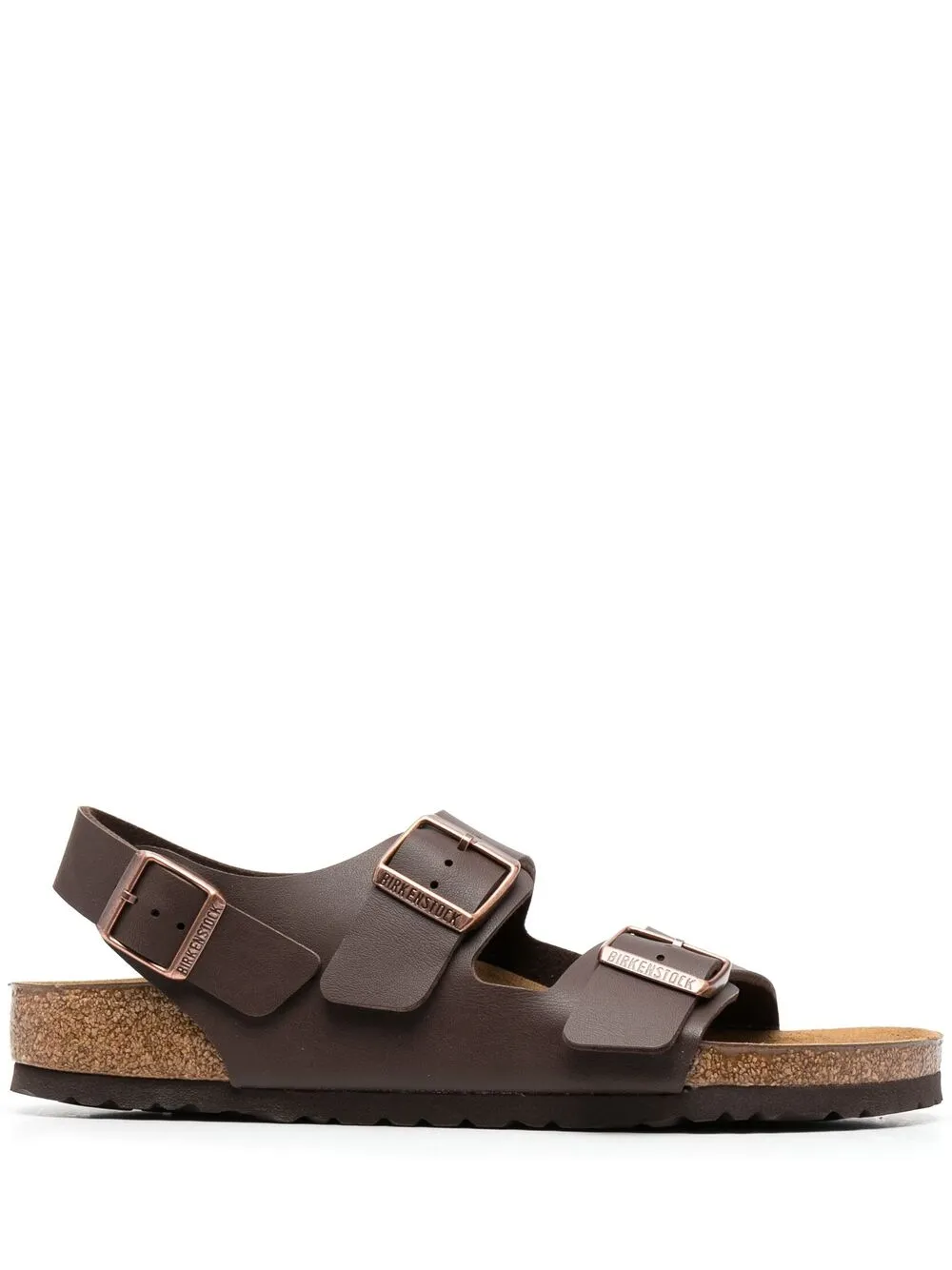 Сандалии Milano с пряжками BIRKENSTOCK, коричневый 
Сандалии Milano с пряжками BIRKENSTOCK, коричневый