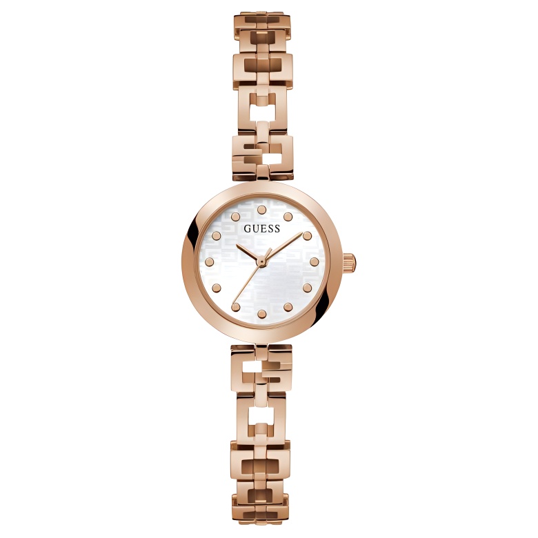 GUESS Часы наручные кварцевый механизм 18K Rose Gold PVD ремешок 26mm White Dial женские
GUESS Часы наручные кварцевый механизм 18K Rose Gold PVD ремешок 26mm White Dial женские