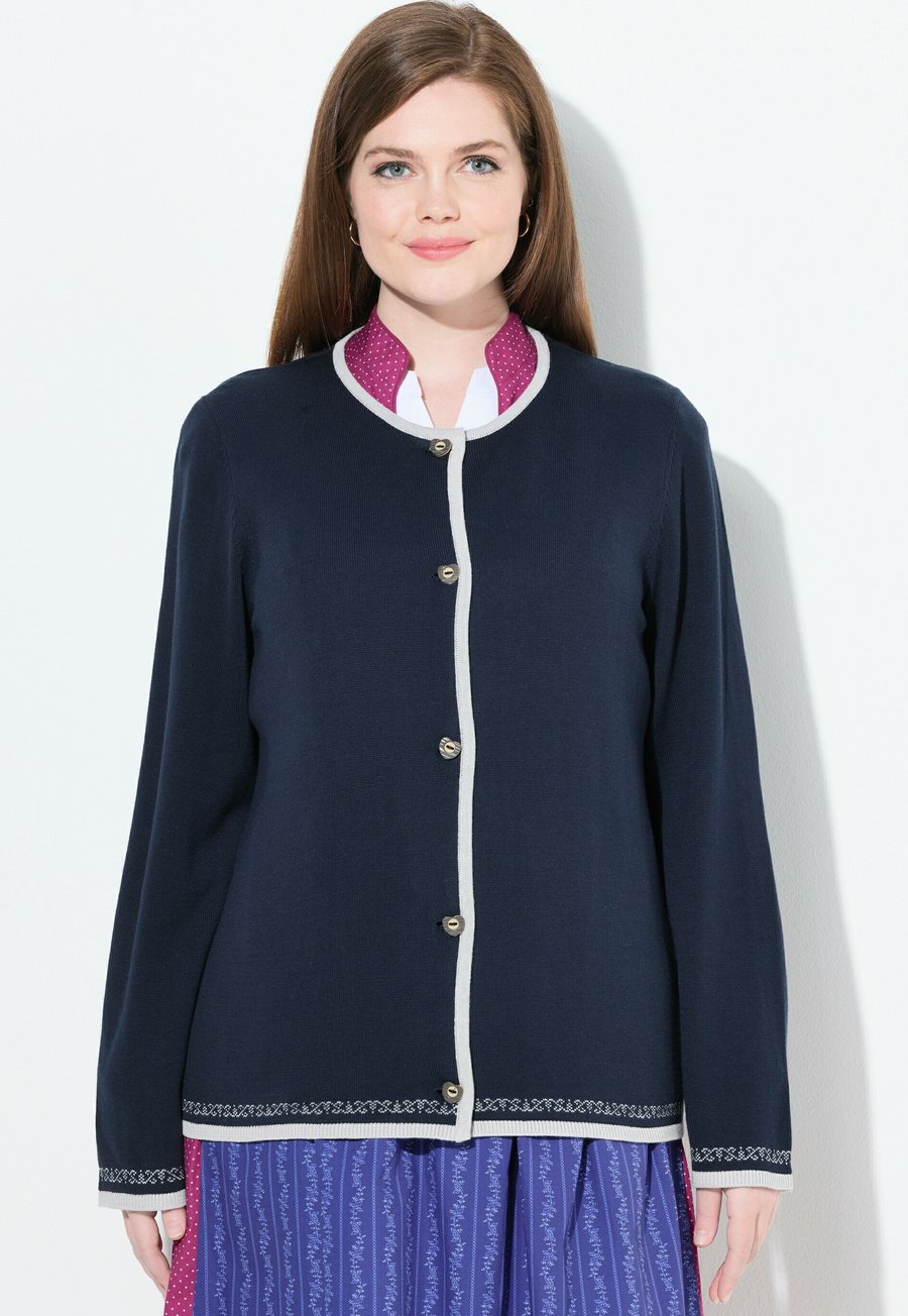 Кардиган Ulla Popken LANGARM, Marine/Dark Blue
Кардиган Ulla Popken LANGARM, Marine/Dark Blue