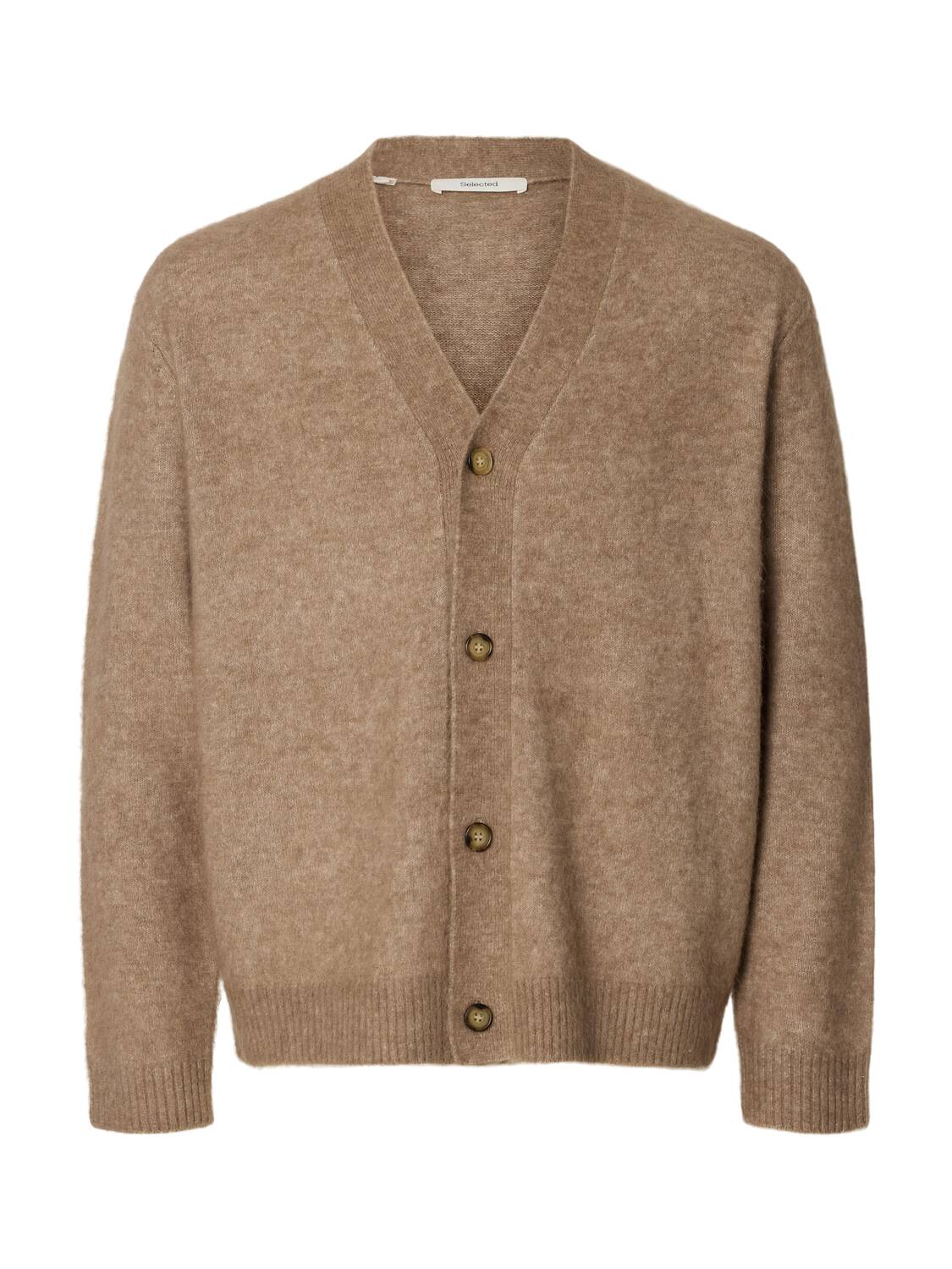 SELECTED Вязаный кардиган светло-коричневого цвета
SELECTED Вязаный кардиган светло-коричневого цвета