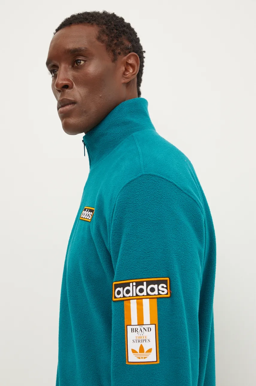 Толстовка Adibreak Tracktop из флиса adidas Originals, бирюзовый
Толстовка Adibreak Tracktop из флиса adidas Originals, бирюзовый