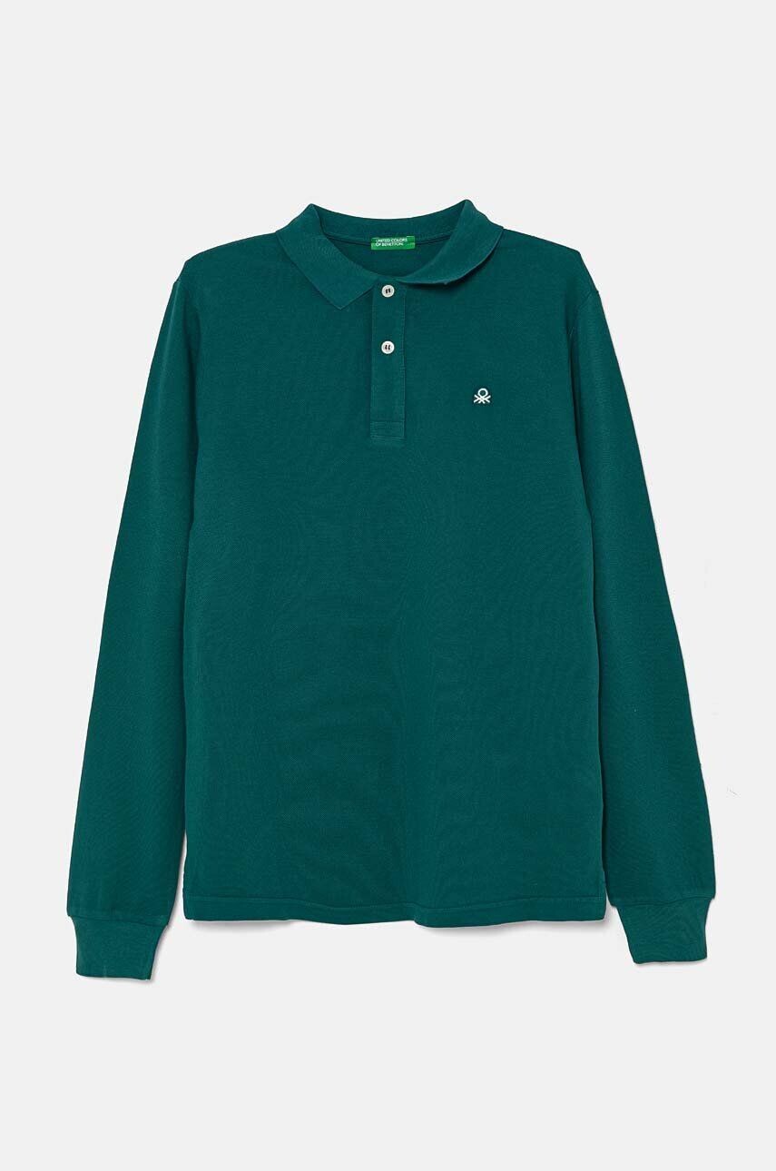 Детская рубашка-поло United Colors of Benetton, зеленый
Детская рубашка-поло United Colors of Benetton, зеленый