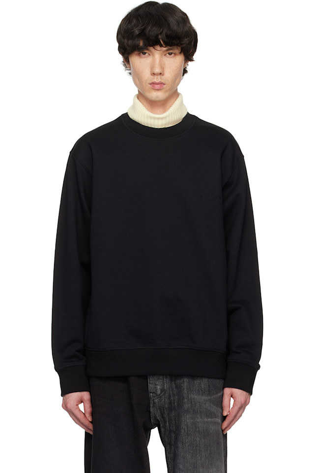 Свитшот с вышитым логотипом Wooyoungmi, черный
Свитшот с вышитым логотипом Wooyoungmi, черный