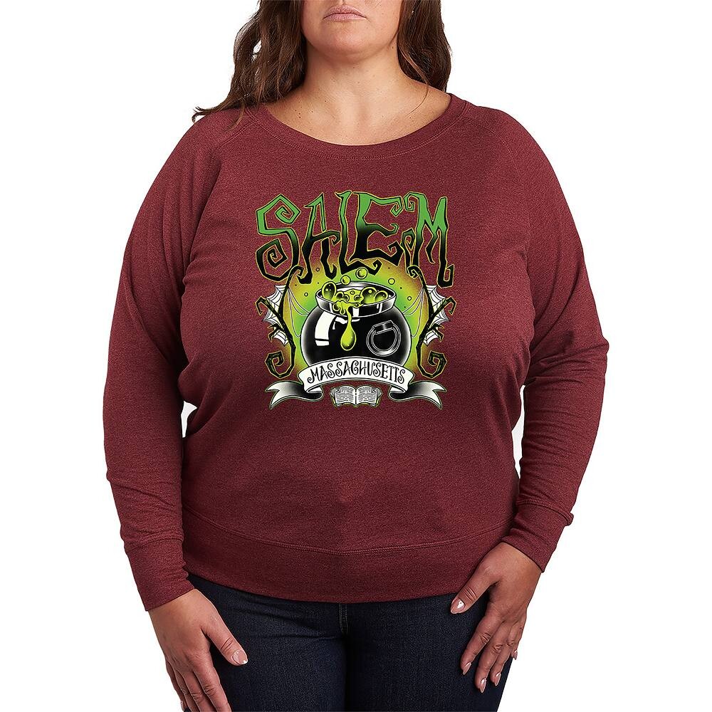 Легкий свитшот из френч-терри большого размера Salem Witchy Collegiate Licensed Character, цвет Heather Dark Red
Легкий свитшот из френч-терри большого размера Salem Witchy Collegiate Licensed Character, цвет Heather Dark Red