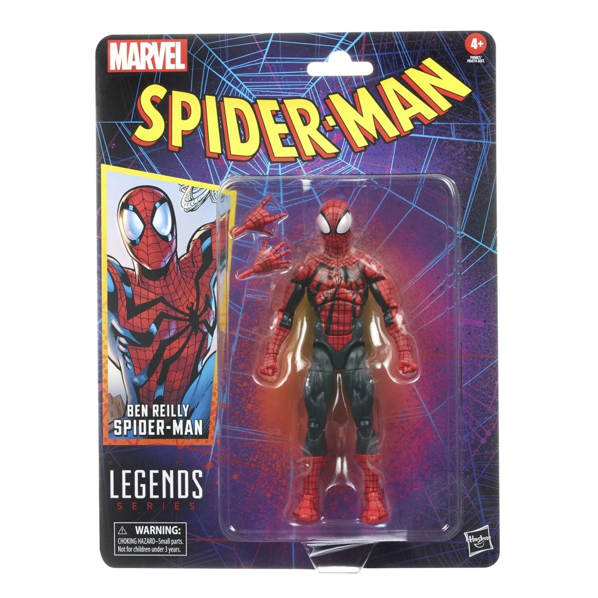 Фигурка Marvel Spider-Man Ben Reilly Legends Series Grupo Erik 
Фигурка Marvel Spider-Man Ben Reilly Legends Series Grupo Erik