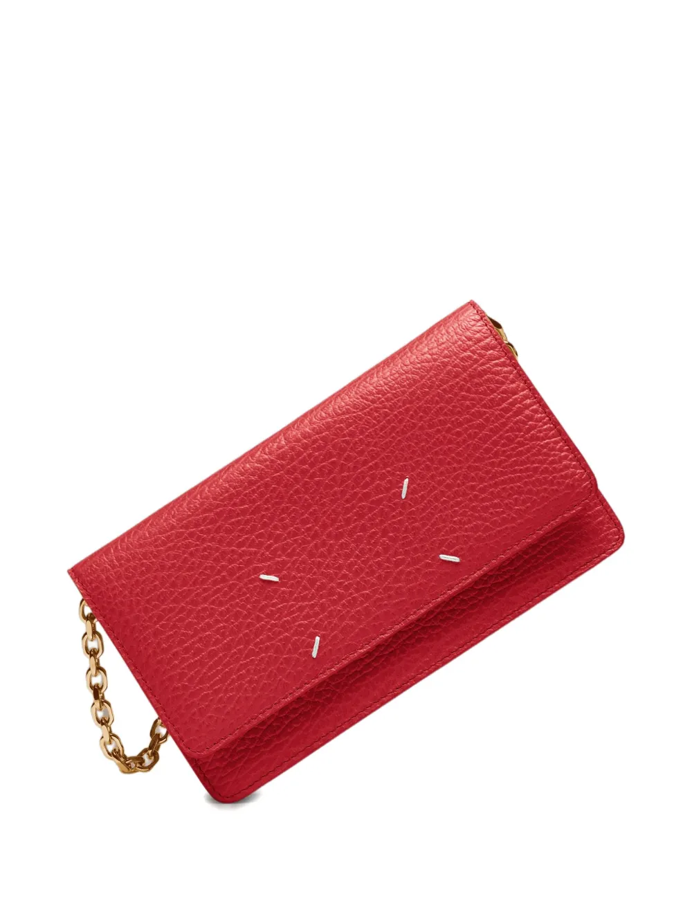 Кожаный кошелек с цепочкой MAISON MARGIELA, красный
Кожаный кошелек с цепочкой MAISON MARGIELA, красный