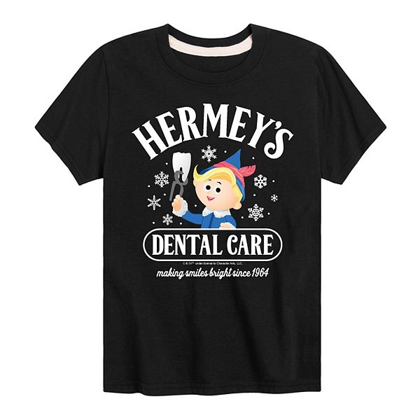Футболка с принтом Hermey's Dental Care из мультфильма «Рудольф Красноносый» для мальчиков 8-20 Licensed Character, Black
Футболка с принтом Hermey's Dental Care из мультфильма «Рудольф Красноносый» для мальчиков 8-20 Licensed Character, Black