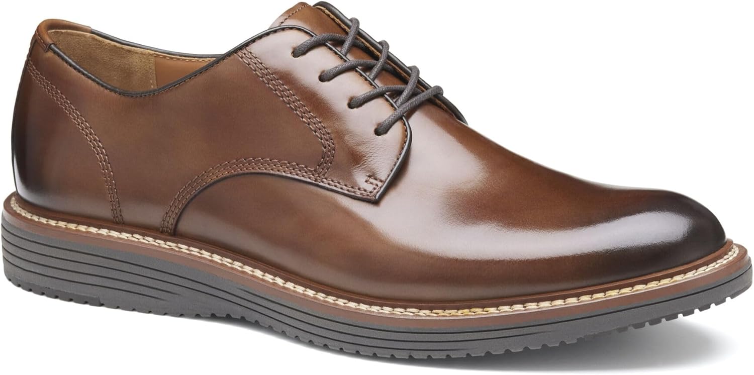 Мужские оксфорды Johnston Murphy Upton с цельной носочной частью и шнуровкой Johnston & Murphy, Tan Full Grain
Мужские оксфорды Johnston Murphy Upton с цельной носочной частью и шнуровкой Johnston & Murphy, Tan Full Grain