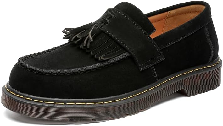 Лоферы из замшевой кожи с кисточками Conson-Ks, черный
Лоферы из замшевой кожи с кисточками Conson-Ks, черный