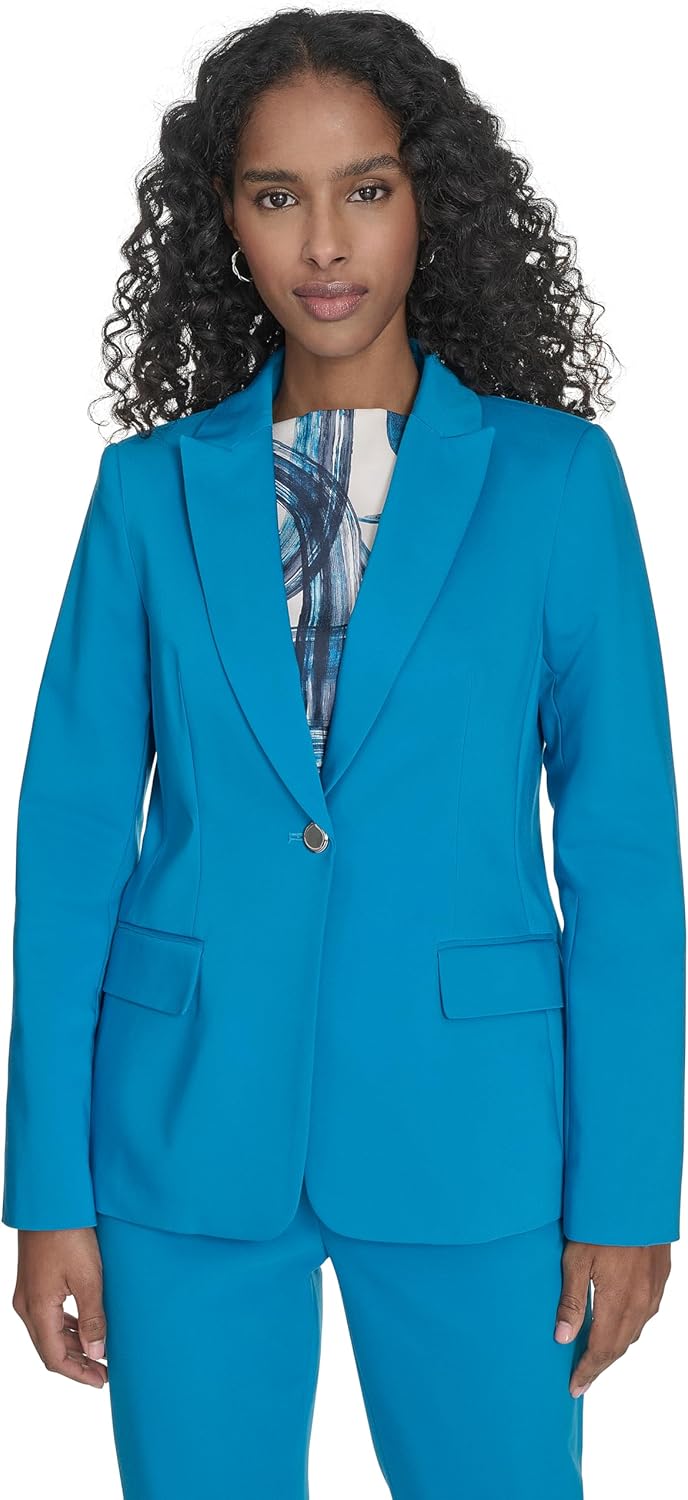 Женский блейзер Calvin Klein Lux на одной пуговице, Corsica
Женский блейзер Calvin Klein Lux на одной пуговице, Corsica