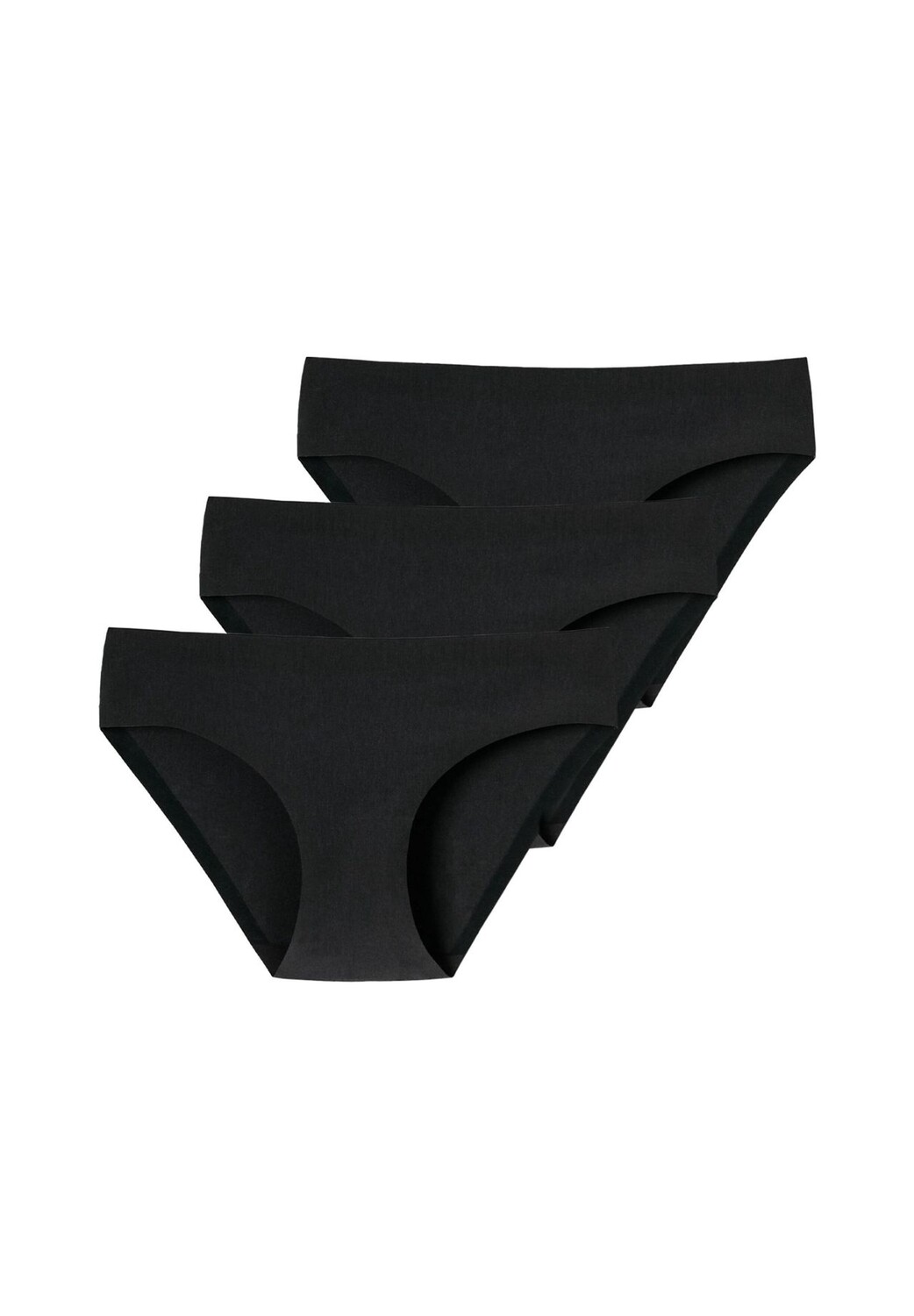 Комплект трусов из 3 невидимых хлопковых трусов SCHIESSER, черный
Комплект трусов из 3 невидимых хлопковых трусов SCHIESSER, черный