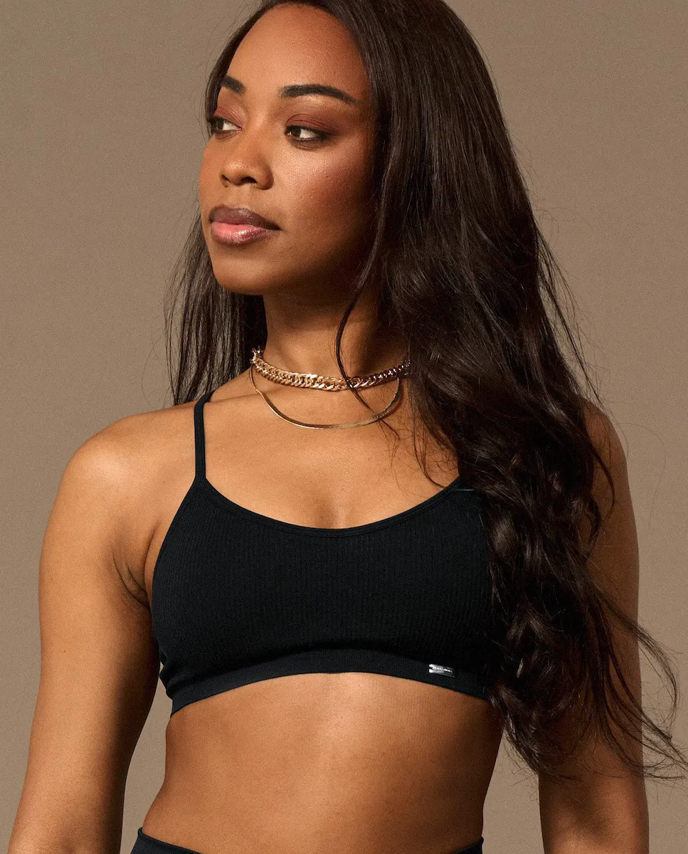 Женский спортивный топ с подкладкой Believe Athletics, черный
Женский спортивный топ с подкладкой Believe Athletics, черный