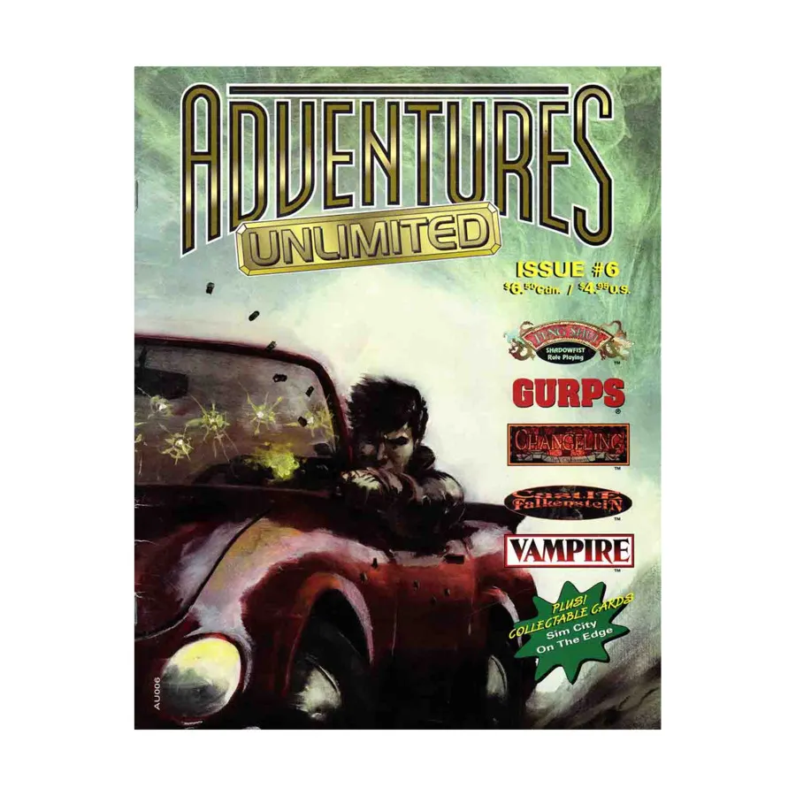 Журнал #6 "Borealis - The Kinstrife, Bloodlines - Clans of the Far East, Sleeping Dragon's Wake", Adventures Unlimited
Журнал #6 "Borealis - The Kinstrife, Bloodlines - Clans of the Far East, Sleeping Dragon's Wake", Adventures Unlimited