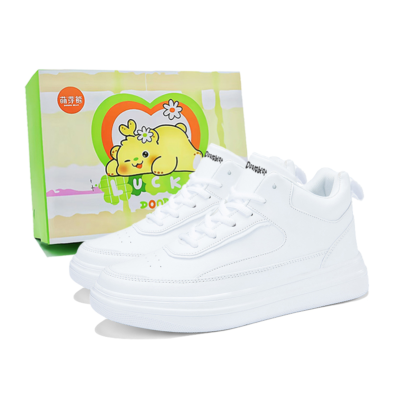 Нескользящие и износостойкие, легкие, увеличивающие рост, мужские кроссовки среднего размера Budding Bear, White (Sprout)
Нескользящие и износостойкие, легкие, увеличивающие рост, мужские кроссовки среднего размера Budding Bear, White (Sprout)