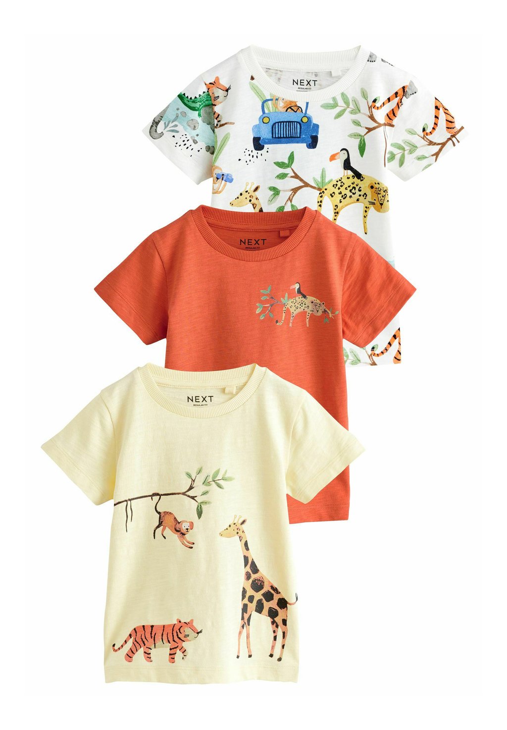 Футболка с принтом REGULAR FIT - SHORT SLEEVE 3 PACK Next, желтый
Футболка с принтом REGULAR FIT - SHORT SLEEVE 3 PACK Next, желтый