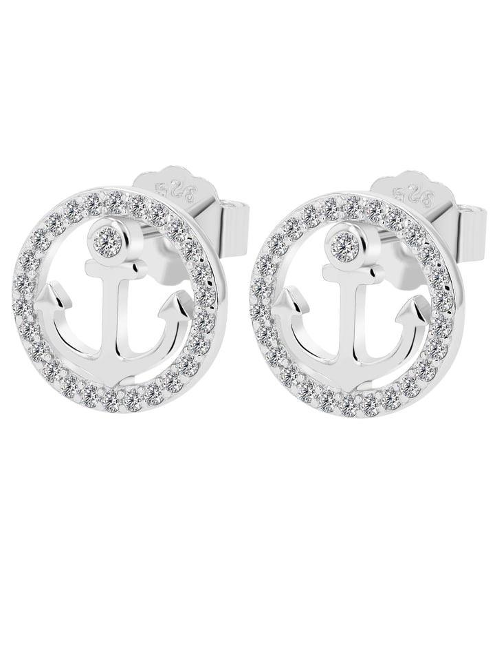 Adeliás Женские серьги-гвоздики в виде якоря из серебра 925 пробы с фианитами в серебряной оправе
Adeliás Женские серьги-гвоздики в виде якоря из серебра 925 пробы с фианитами в серебряной оправе