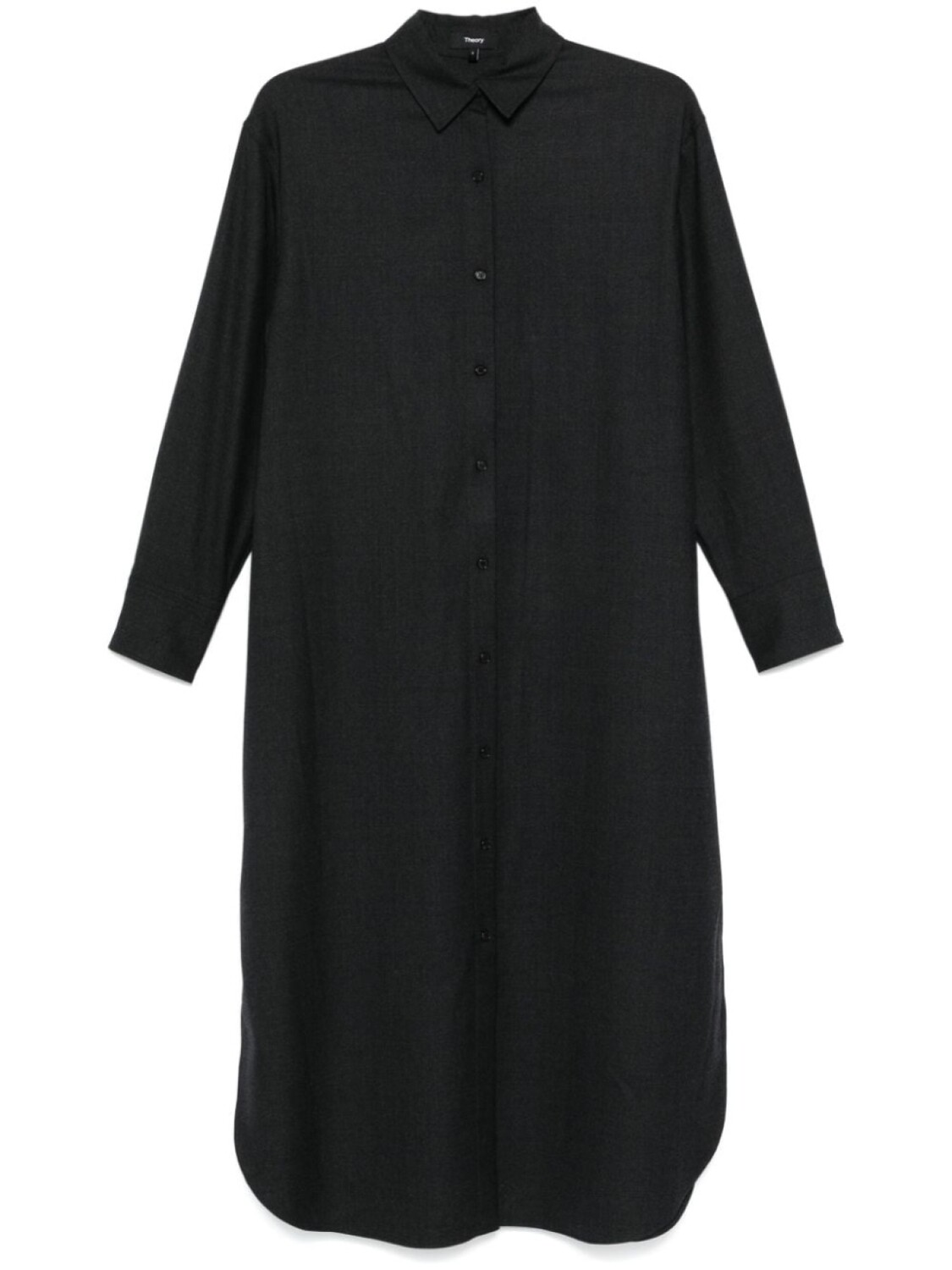 Платье-рубашка из фланели Theory, серый
Платье-рубашка из фланели Theory, серый