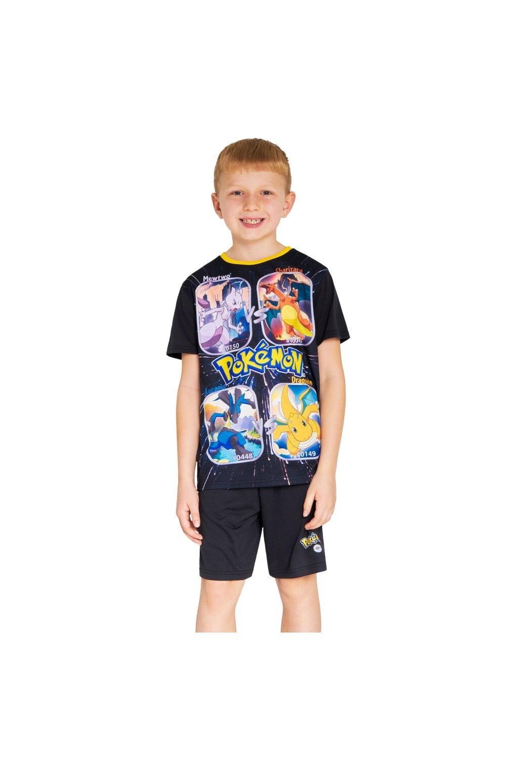 Пижамный комплект с короткими рукавами Pokemon, мультиколор
Пижамный комплект с короткими рукавами Pokemon, мультиколор